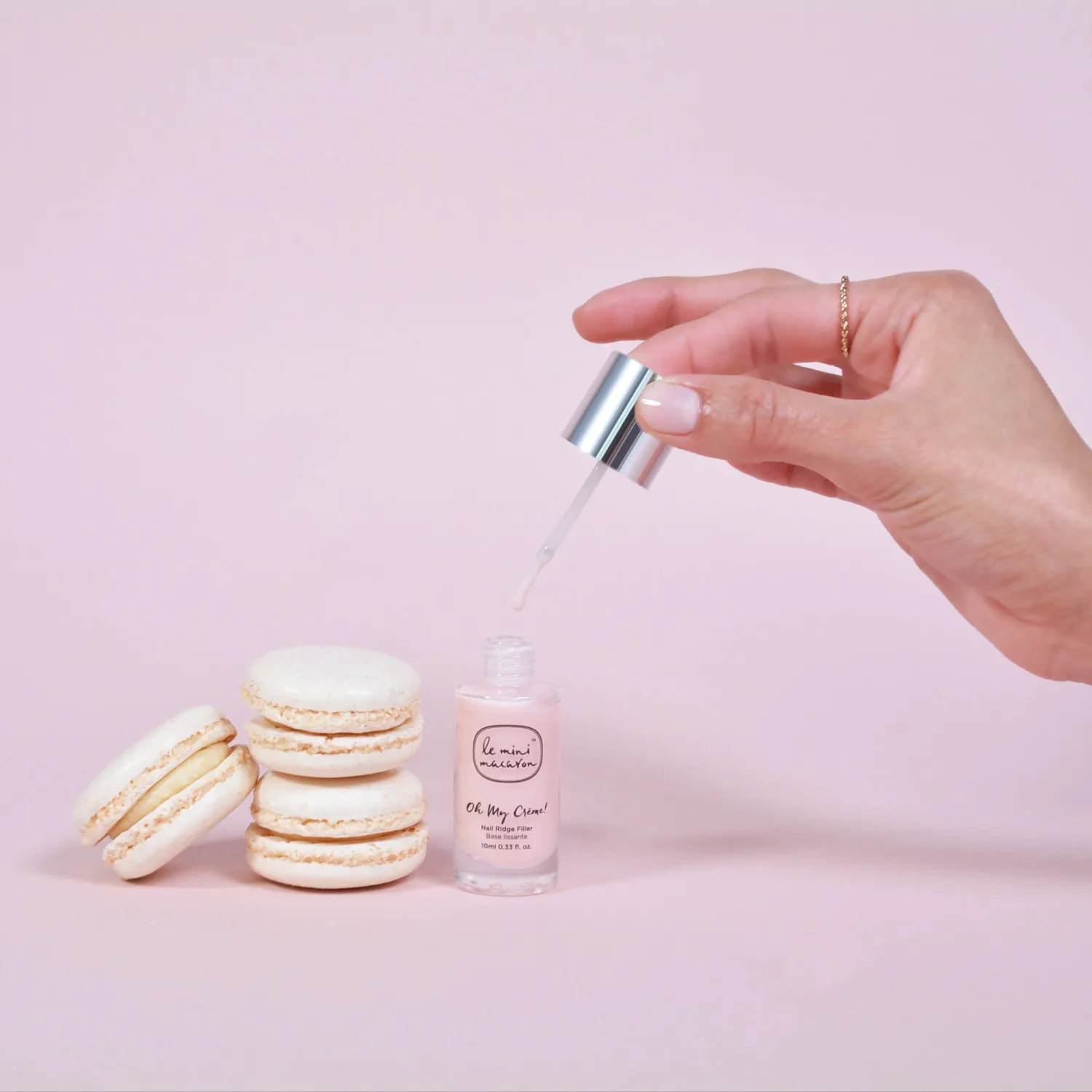 Le Mini Macaron Oh My Creme neglekur 10 ml rosa