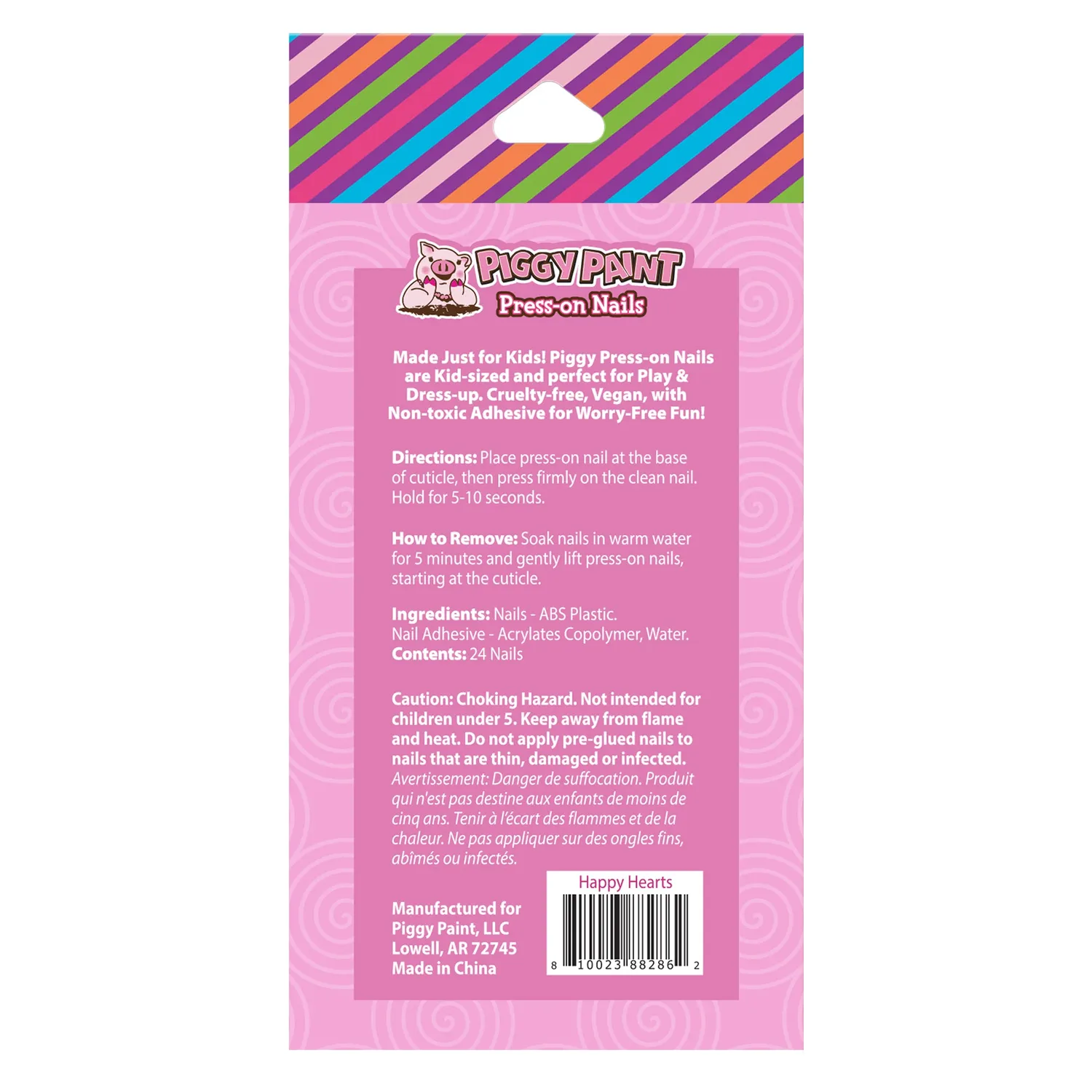Piggy Paint press-on negle til børn
