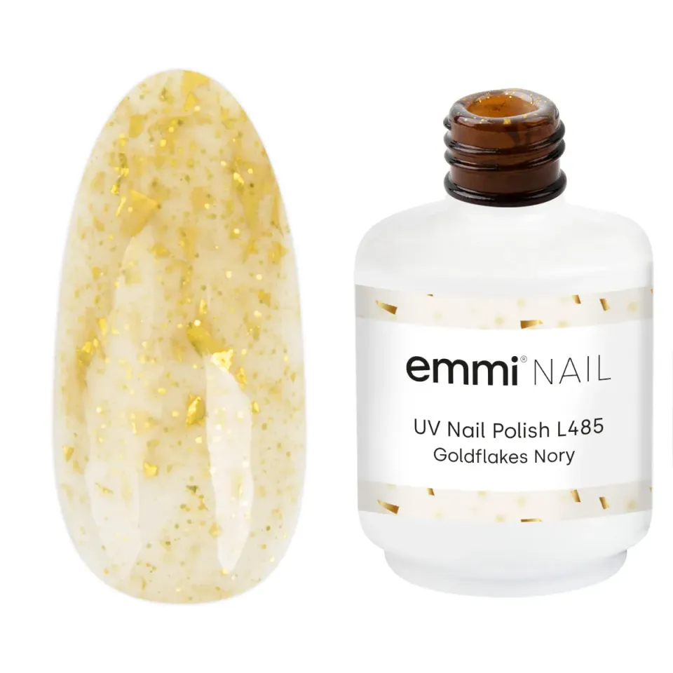 Emmi-Nail emmi Shellac Goldflakes Nory L485 UV-lak 15 ml