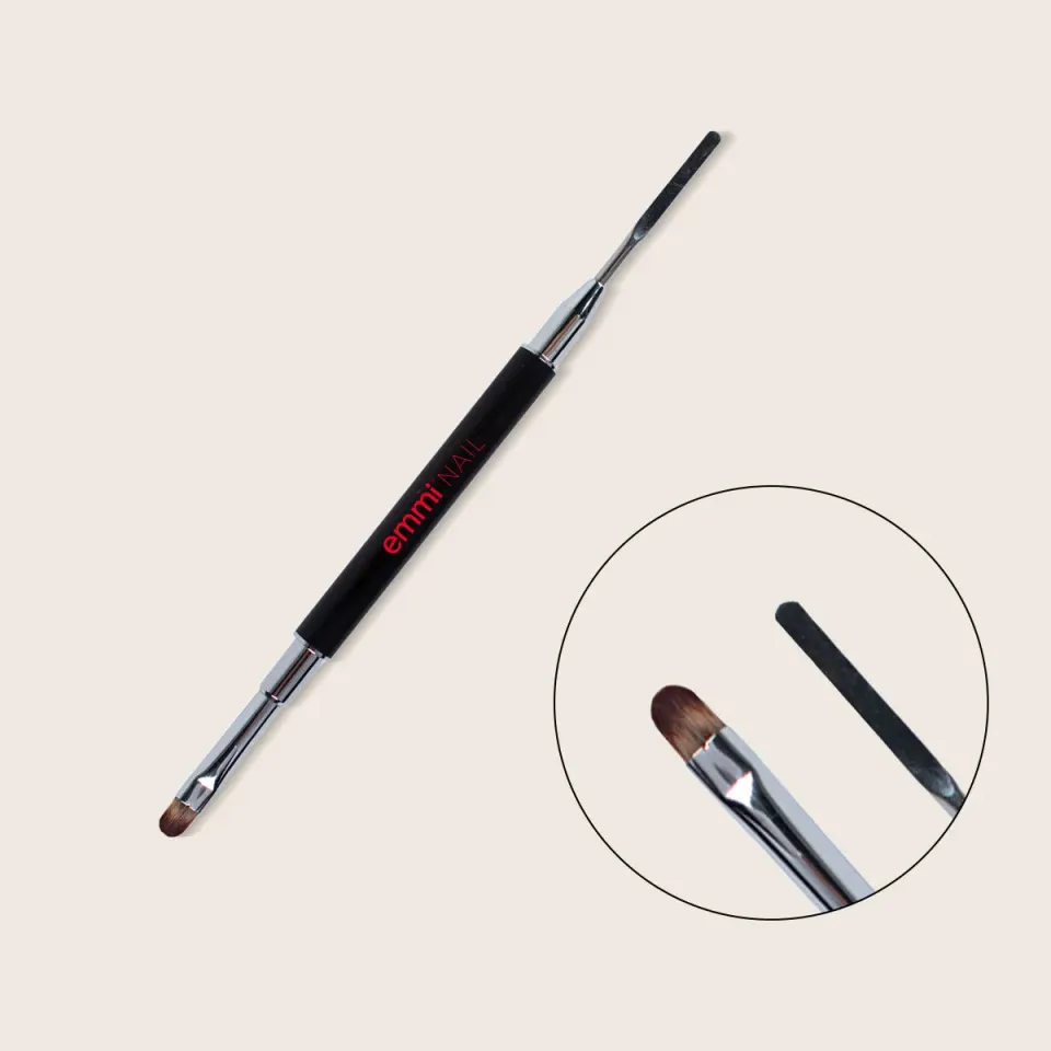 Emmi-Nail 2in1 Gelpensel med Spatel acetonbestandig