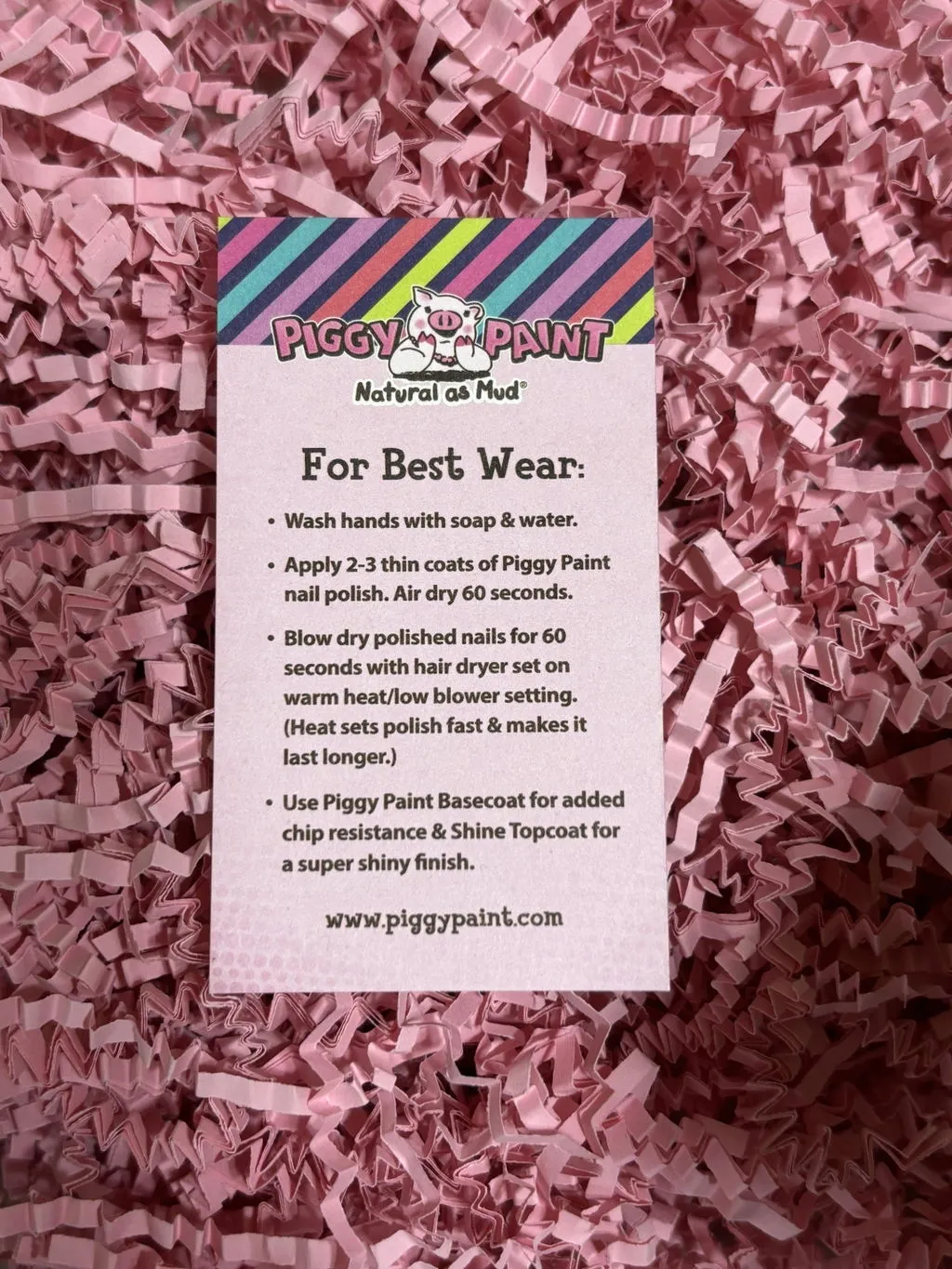 Piggy Paint Sparkle, Sparkle børneneglelak 3-pak glitter