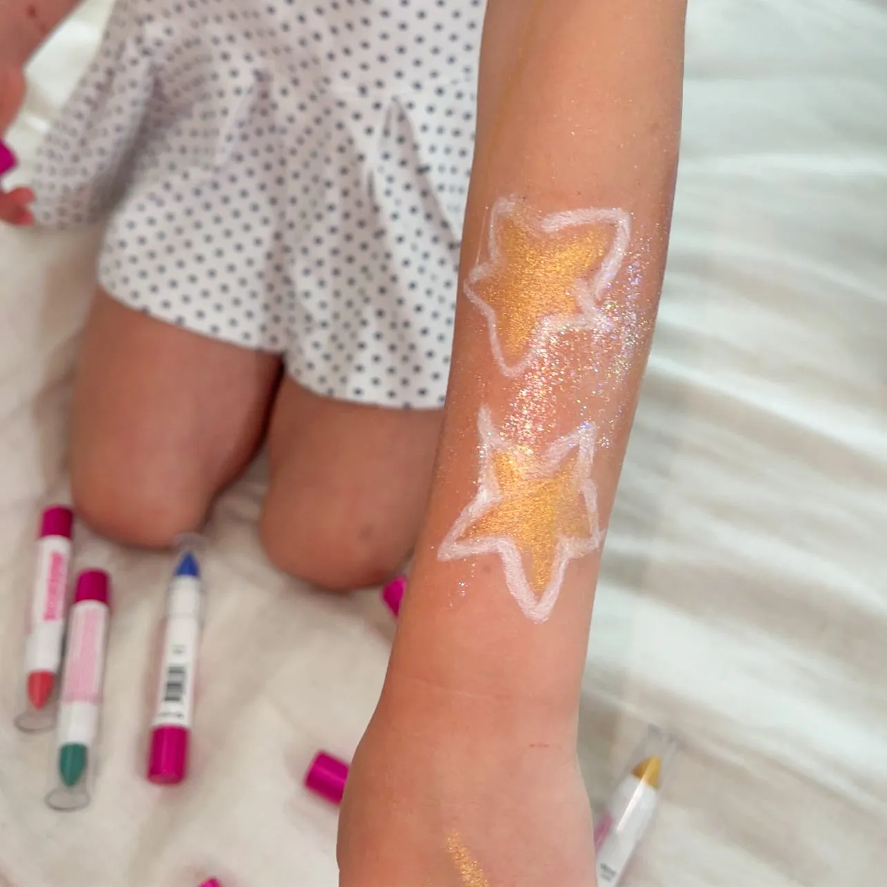 Piggy Paint Glitz & Glam ansigtsmaling 5-pak glitter