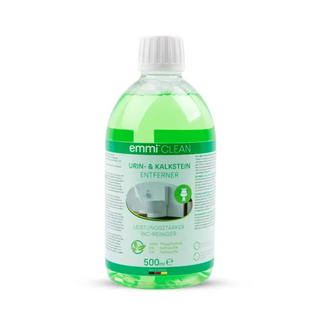 Emmi-Nail emmi-CLEAN Urin- und Kalkstein Entferner rengøringsmiddel 500 ml koncentreret