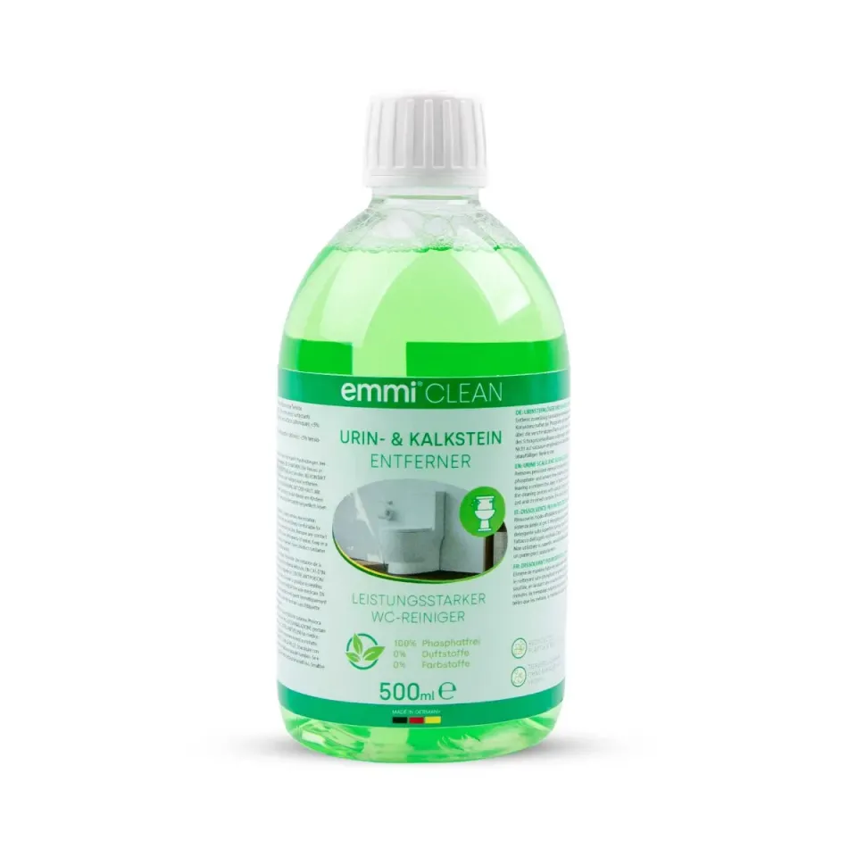 Emmi-Nail emmi-CLEAN Urin- und Kalkstein Entferner rengøringsmiddel 500 ml koncentreret
