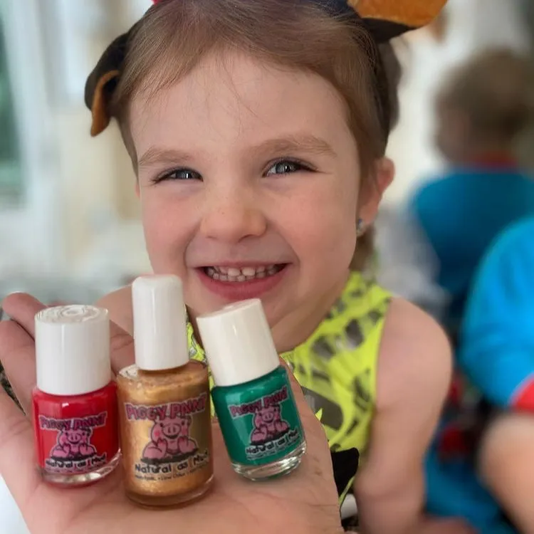 Piggy Paint Heart of Gold neglelak guldglitter 15 ml