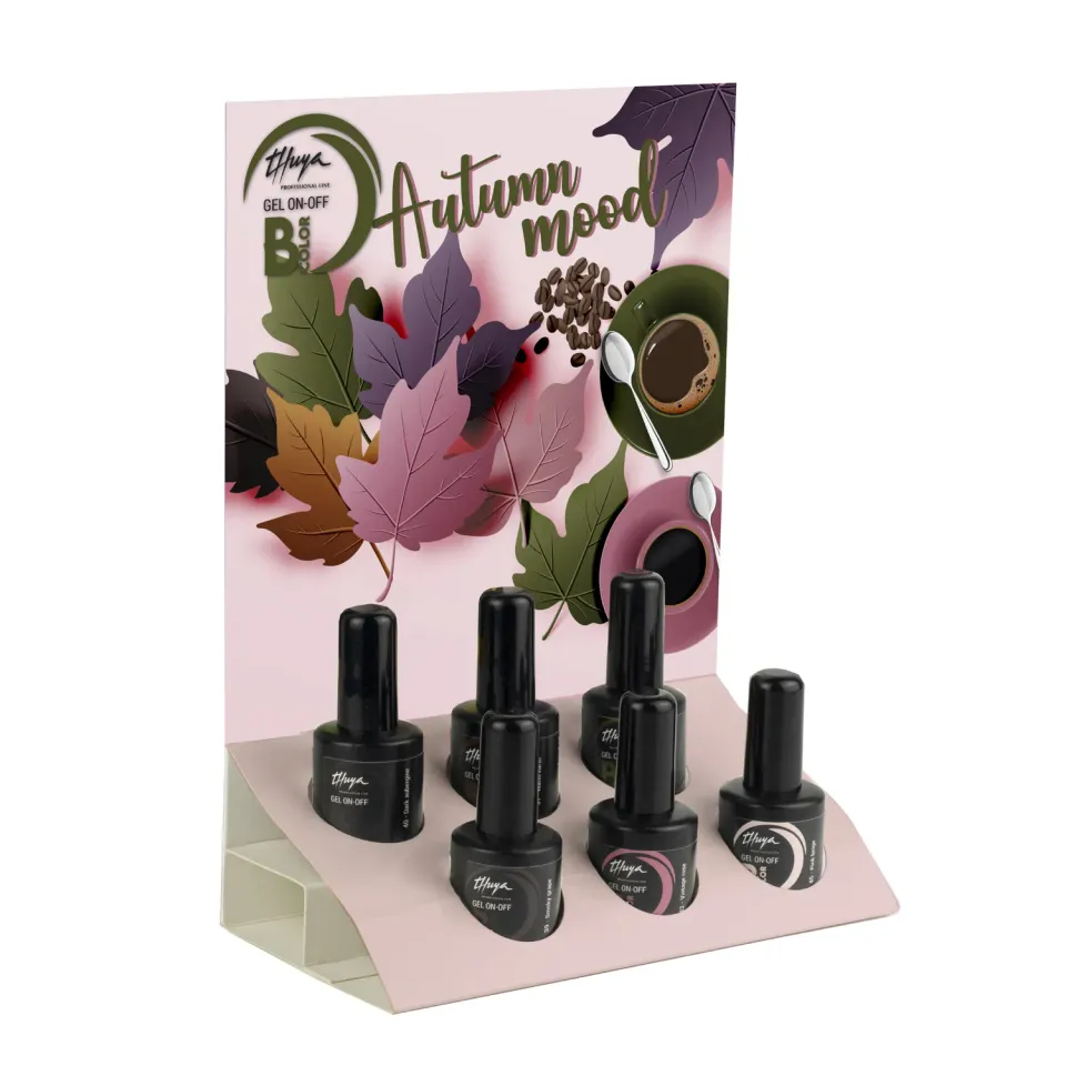 Evolution Gel B-COLOR AUTUMN MOOD DISPLAY STAND gel polish display