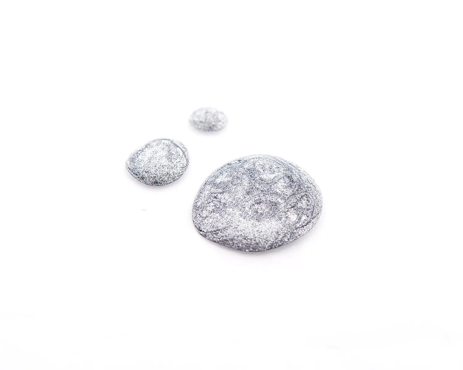 LVX LUXE neglelak – metallic sølv