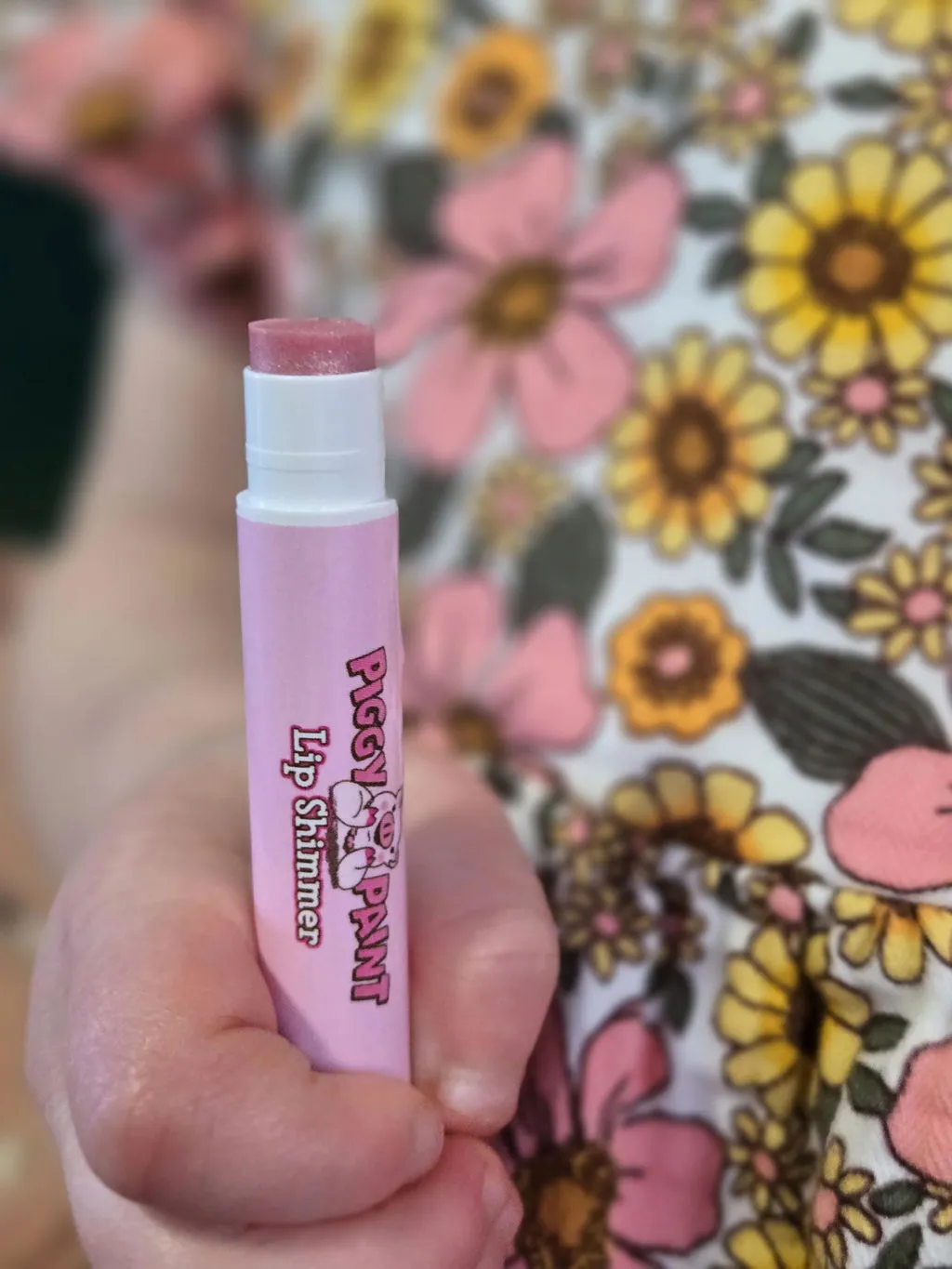 Piggy Paint Lip Shimmer læbeglans pink shimmer fugtgivende