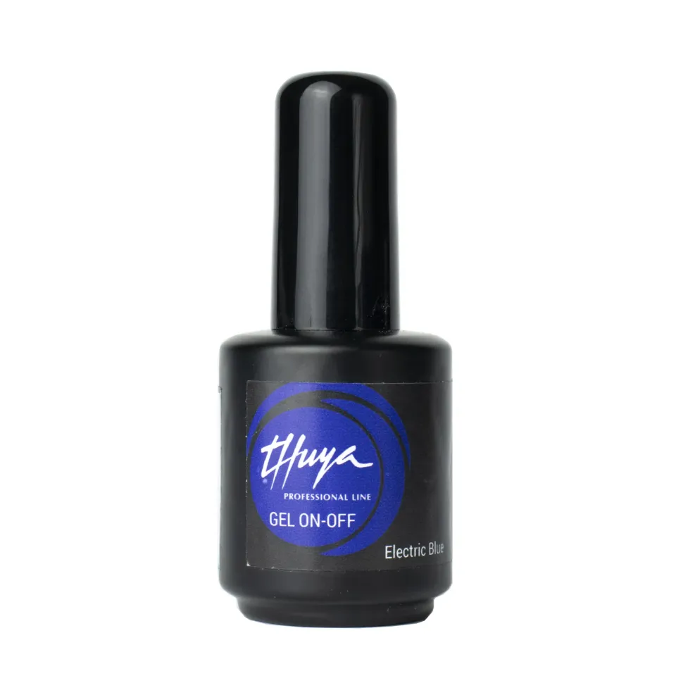 Evolution Gel On-Off Electric Blue geleneglelak klarblå