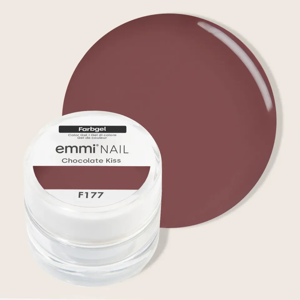 Emmi-Nail Farbgel Chocolate Kiss F177 farvegel 5ml brun