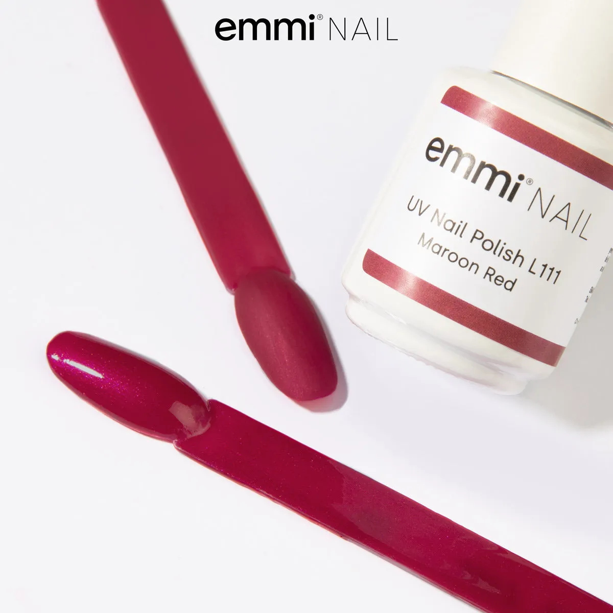 Emmi-Nail Shellac L111 Maroon Red UV-lak 15ml rødbrun