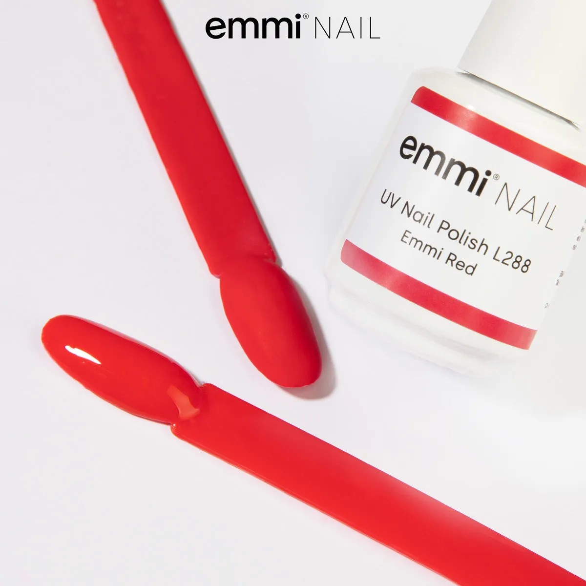 Emmi-Nail Shellac Emmi Red L288 UV-lak rød 15 ml