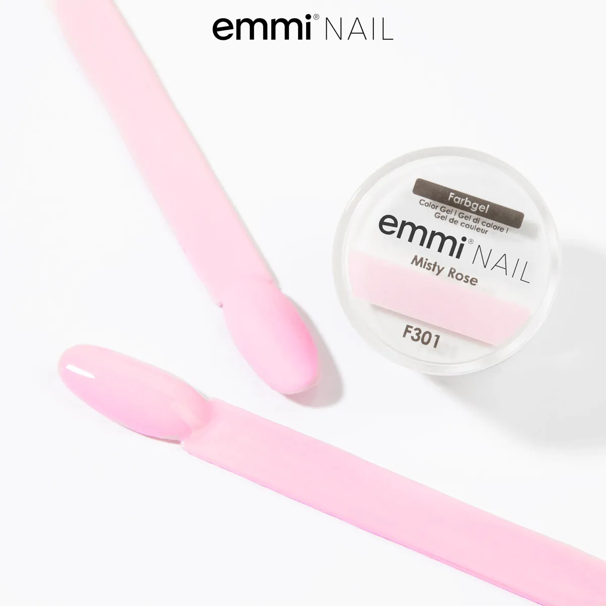 Emmi-Nail Farbgel F301 Misty Rose farvegel 5 ml rosa