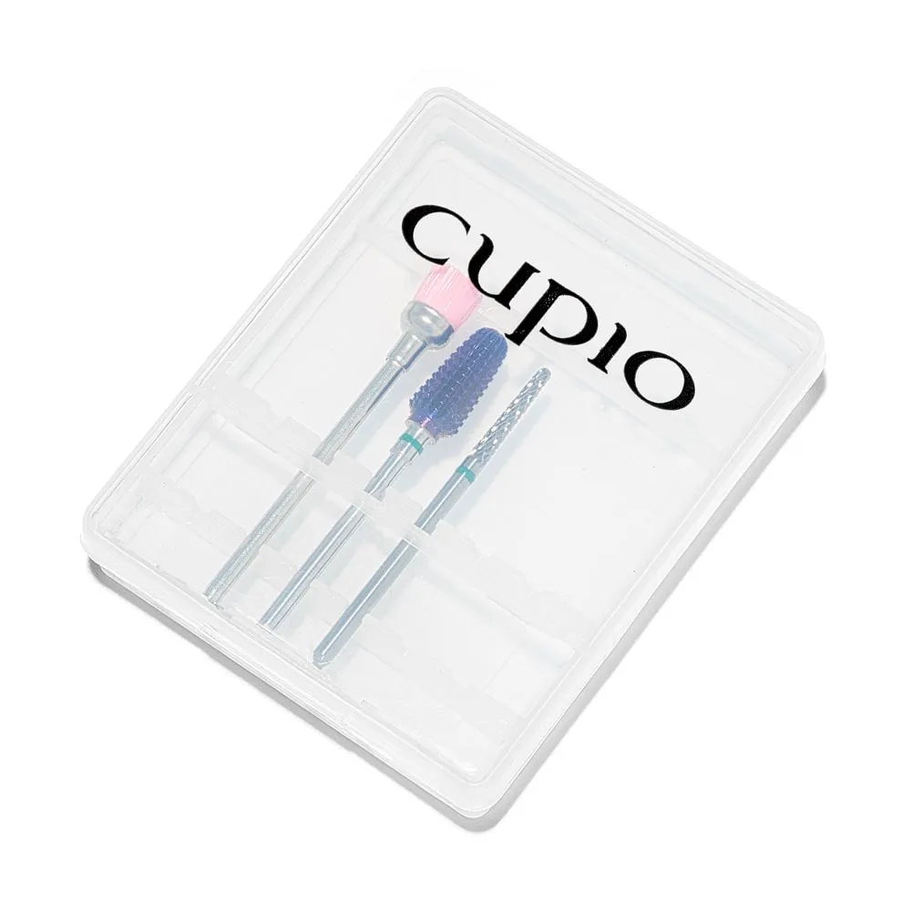 Cupio Nordic Sæt Neglebits af hårdmetal Cupio 202 neglebits medium