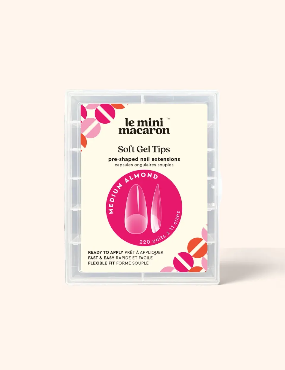 Le Mini Macaron Le Gel Nail Tips negletipper
