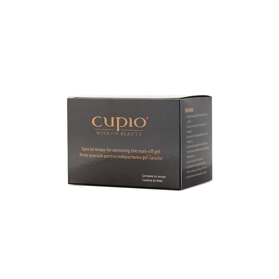 Cupio Nordic folier til gellakfjerning 50 stk