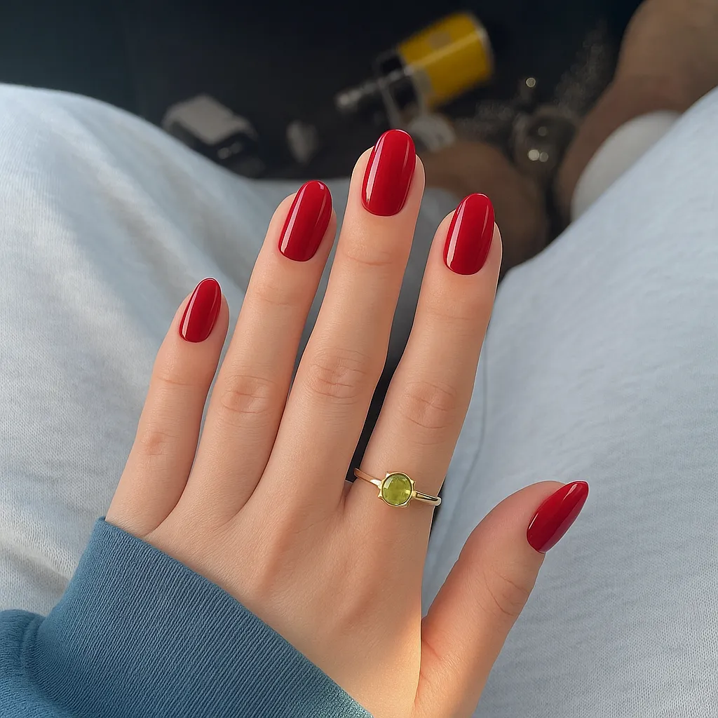 Emmi-Nail Farbgel Pure Red F055 farvegel 5ml klassisk rød