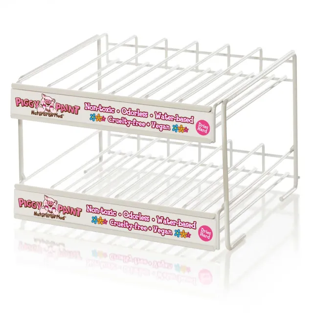 Piggy Paint 2 Tier Display stativ til 84 neglelakker