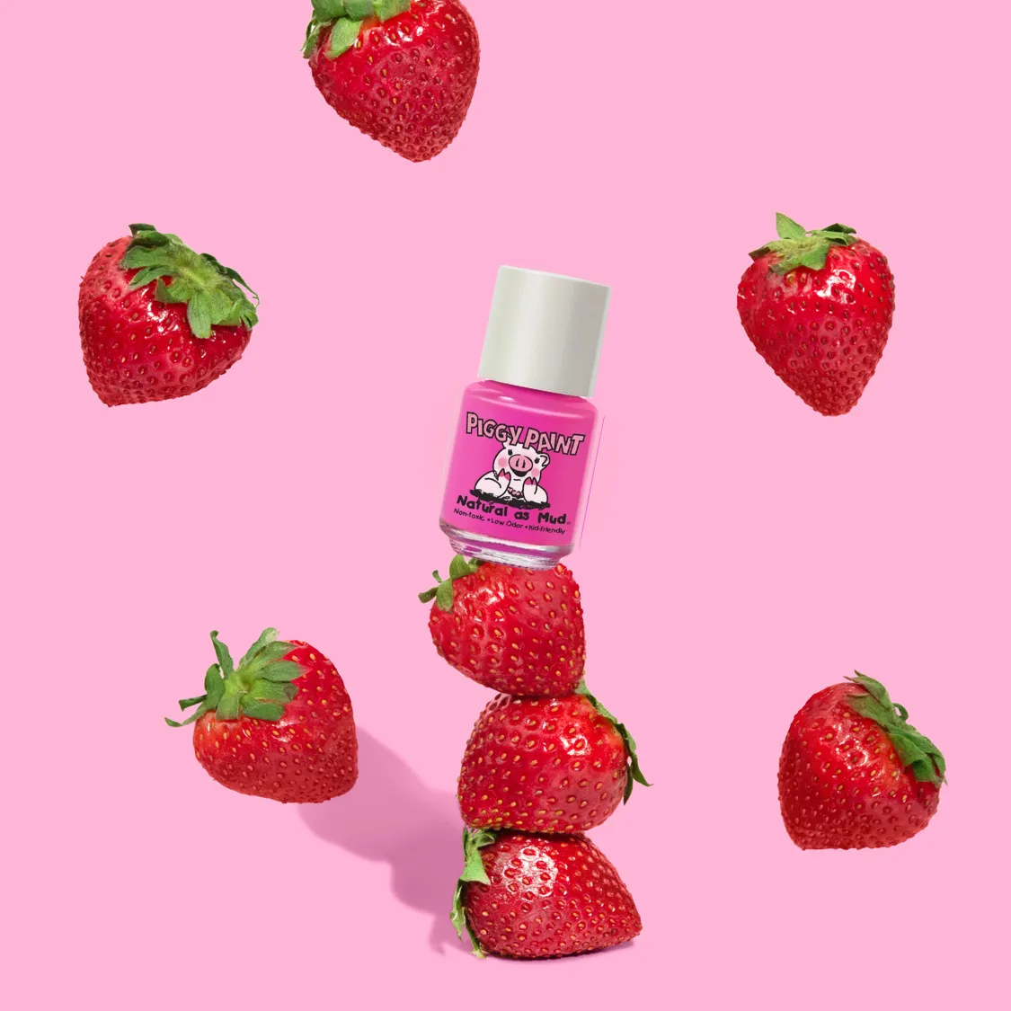 Piggy Paint Party Favors neglelak 6 sæt LOL mini