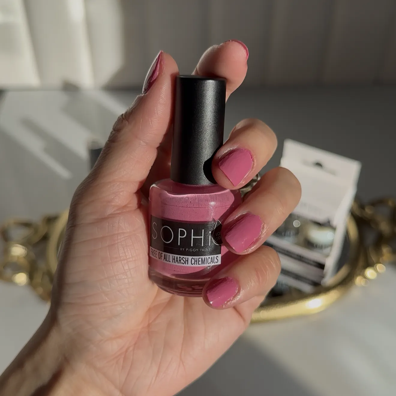 Piggy Paint SOPHi Made Me Blush neglelak rosa 15 ml