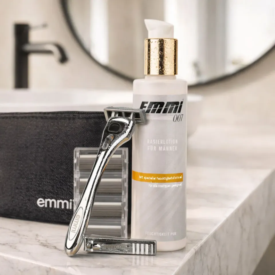 Emmi-Nail Rasur & Pflege Set barberingssæt komplet pleje