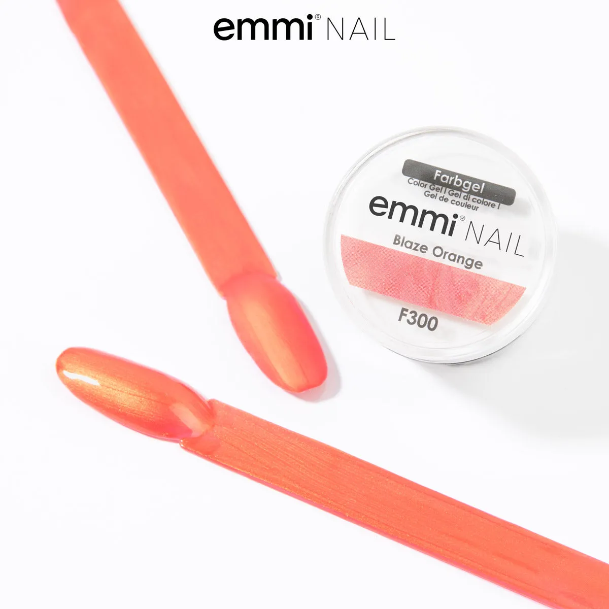 Emmi-Nail Farbgel Blaze Orange F300 Farvegel 5ml orange