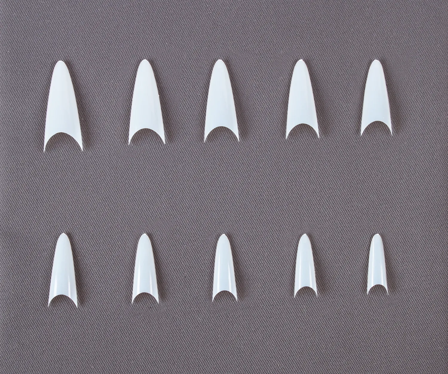 Emmi-Nail Stiletto Natur negletips 120 stk brudsikre