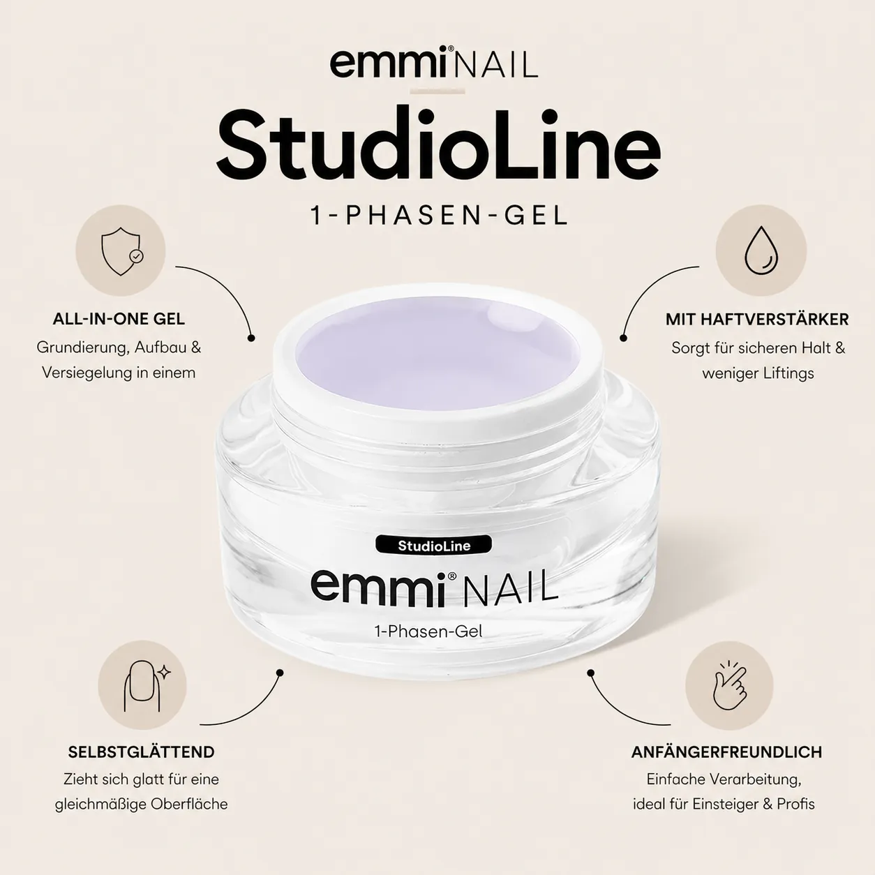 Emmi-Nail Studioline 1-Phasen-Gel