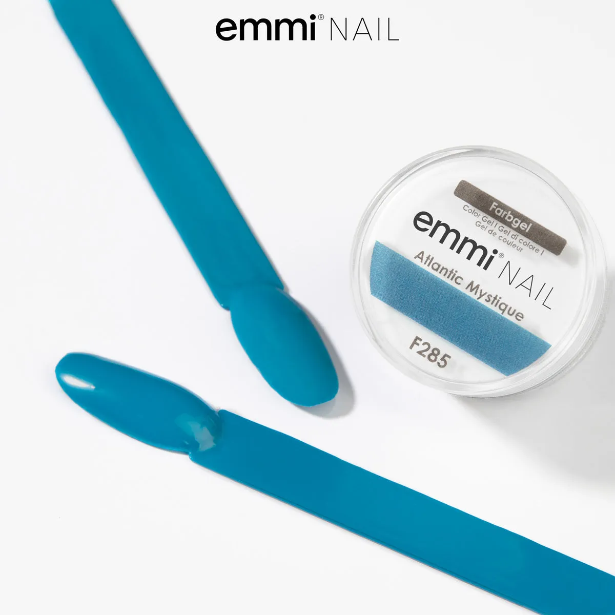 Emmi-Nail Atlantic Mystique F285 farvegel 5ml blå