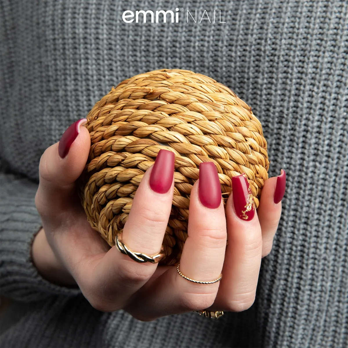 Emmi-Nail Sophia Bordeaux F003 farvegel 5ml vegansk