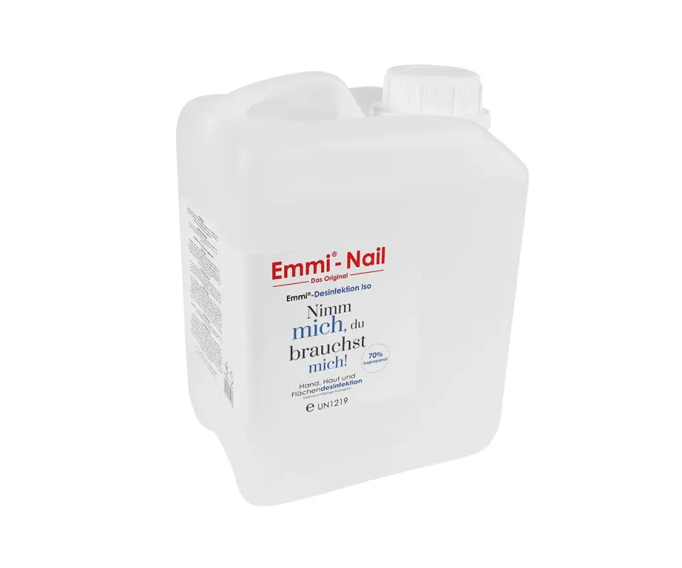 Emmi-Nail Desinfektion hånd hud flader 2500 ml 70%