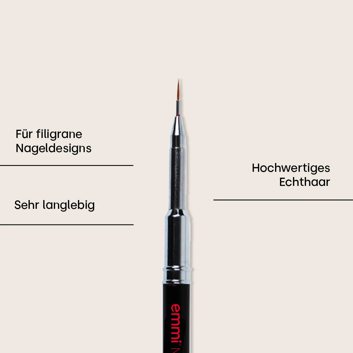 Emmi-Nail Nail Art Fineliner pensel til negledesign