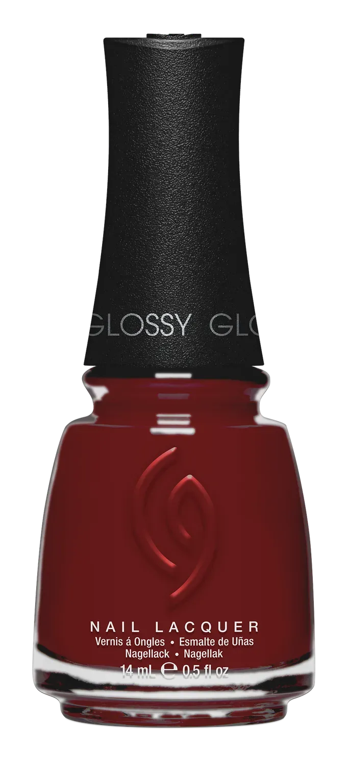 China Glaze Moonlit Merlot neglelak 21-free 6 dage