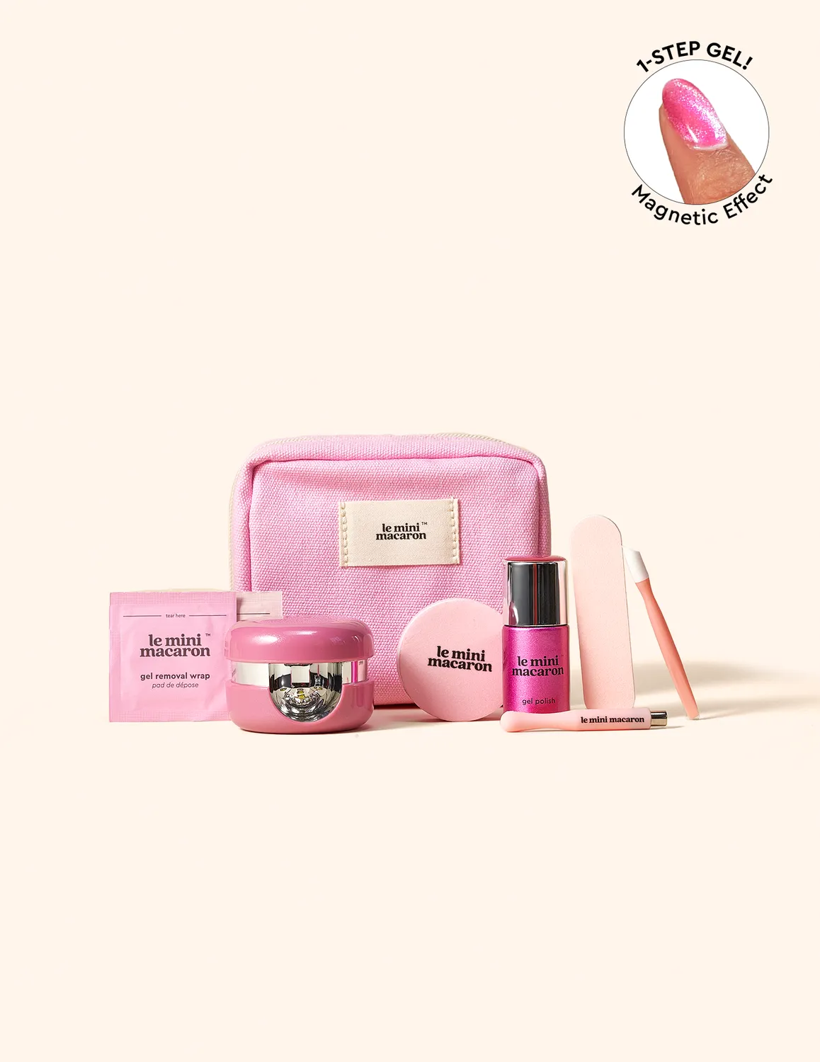 Le Mini Macaron Gel Manicure Kit gelmanicuresæt