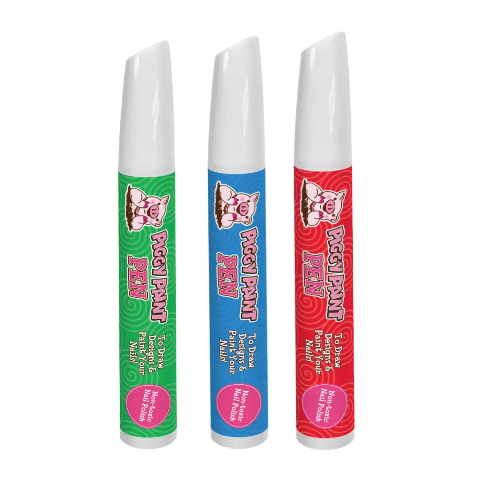 Piggy Paint Bright Bunch neglelakpenne 3 stk til børn