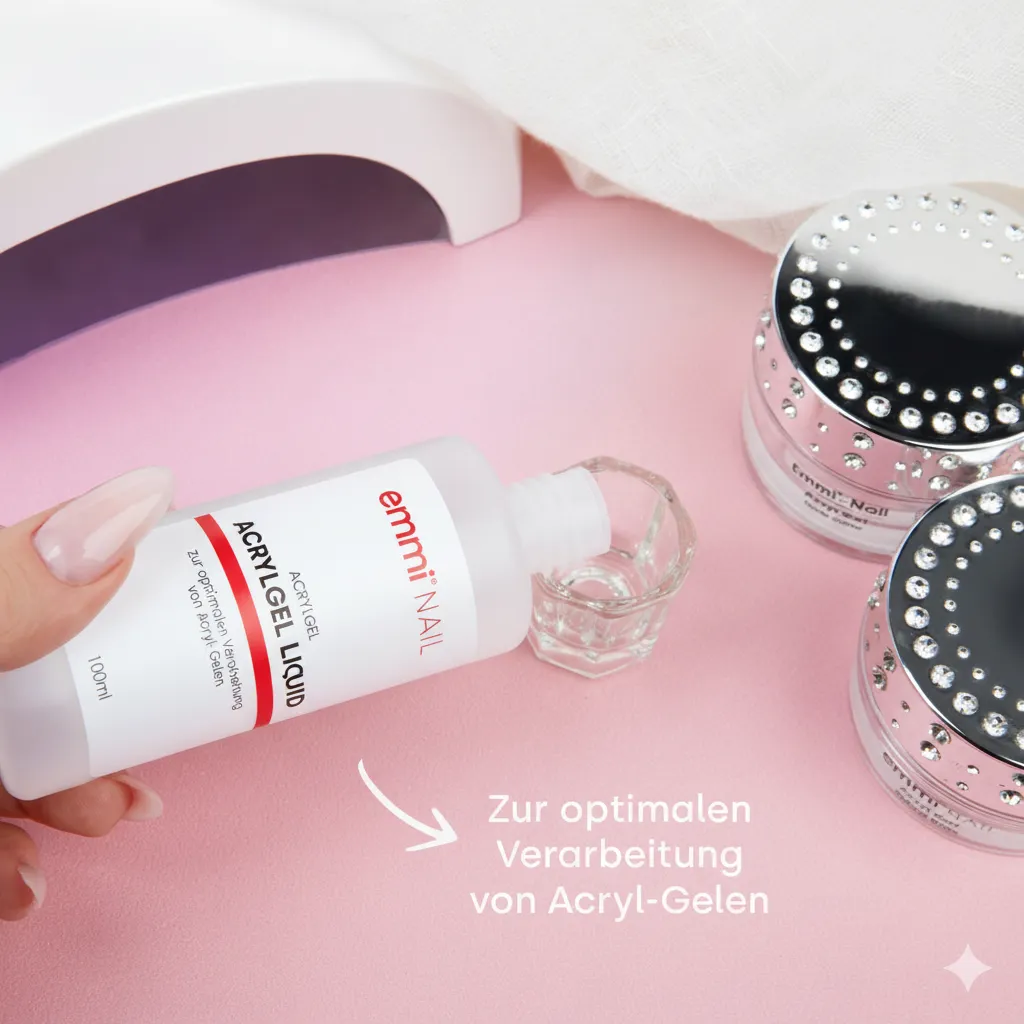 Emmi-Nail Acrylgel Liquid 100 ml til polygel