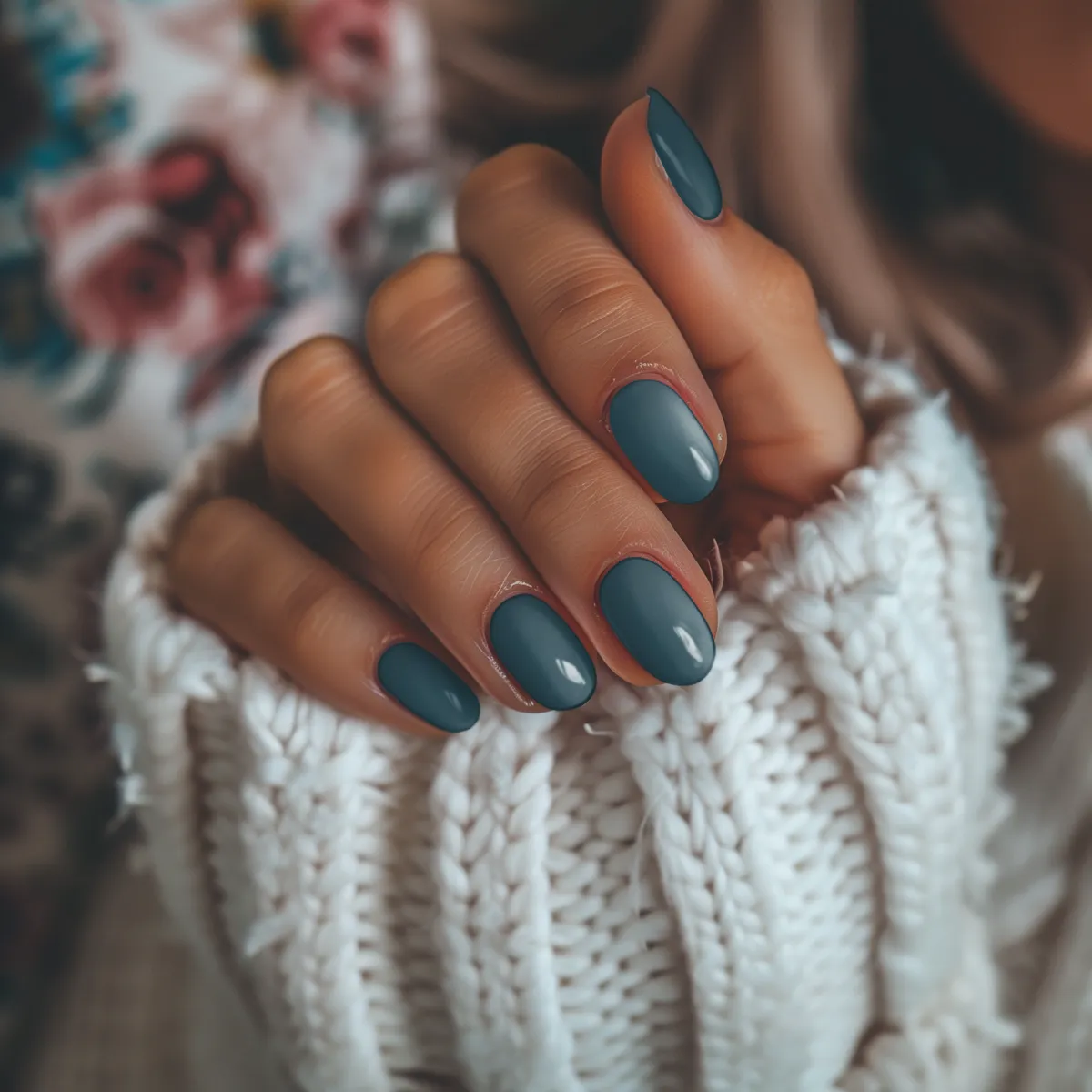 Emmi-Nail Navy Peony F012 farvegel 5 ml petrolblå