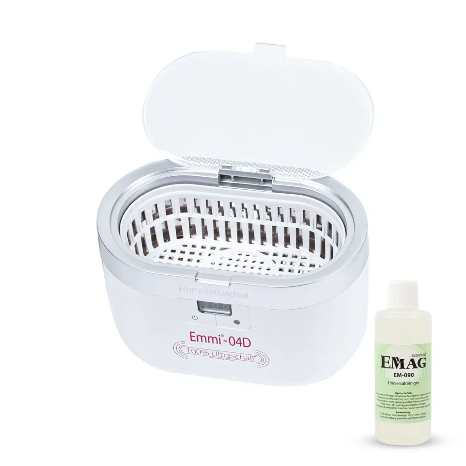Emmi-Nail Emmi-04D ultralydsrenser 0,6 liter med timer