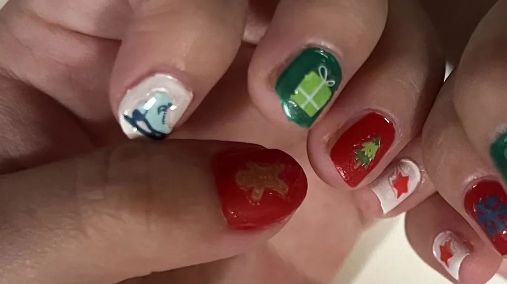 Piggy Paint Christmas Cutie negleklistermærker jul