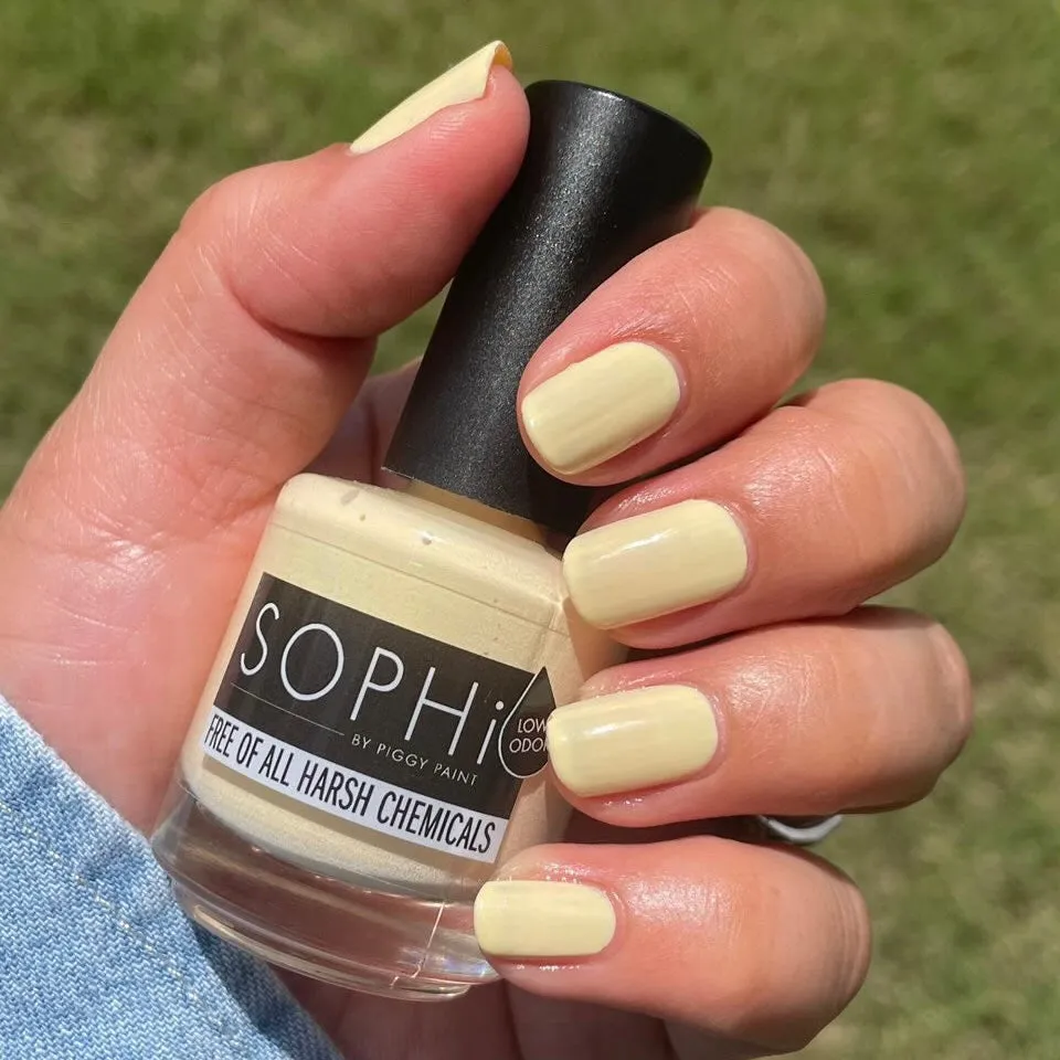 Piggy Paint SOPHi Morning Glow neglelak 15 ml mat lysegul