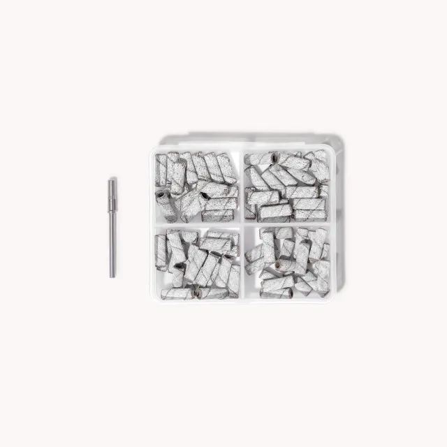 The Gel Collection Micro Mandrel Bit + slibebånd 60 stk pakke