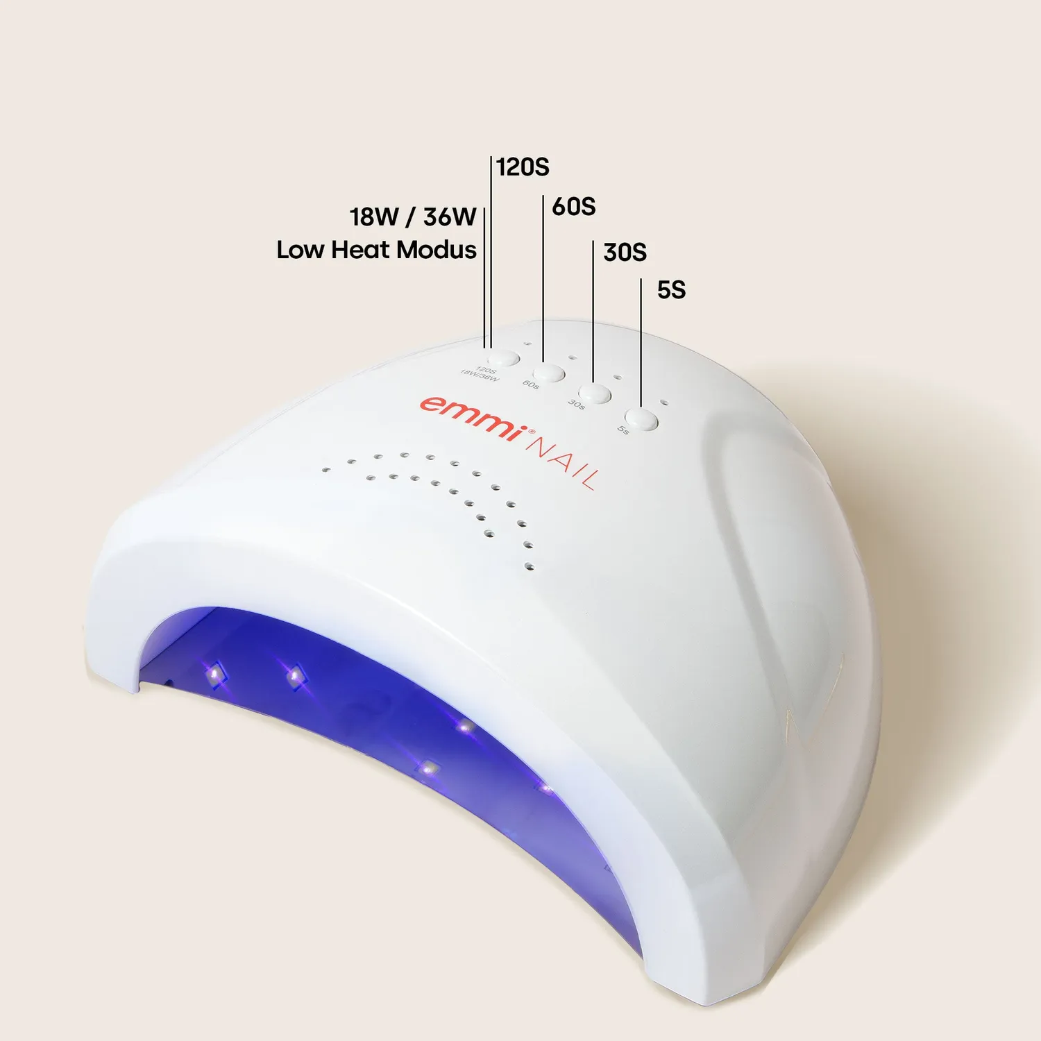 Emmi Galaxy UV LED Nagellampe Light Pearl neglelampe