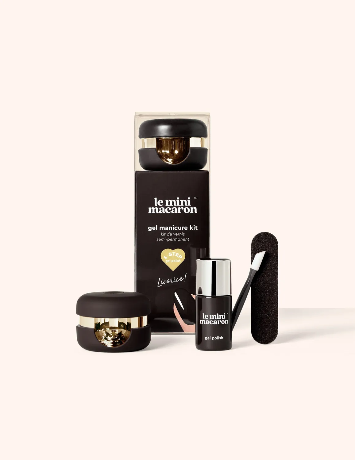 Le Mini Macaron Gel Manicure Kit gelmanicuresæt
