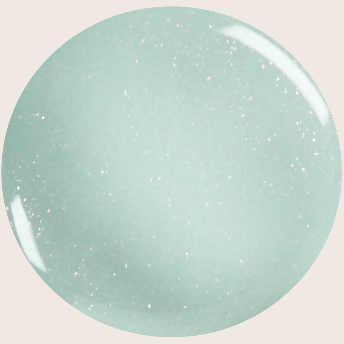 Emmi-Nail First Date F387 farvegel 5ml mint glitter