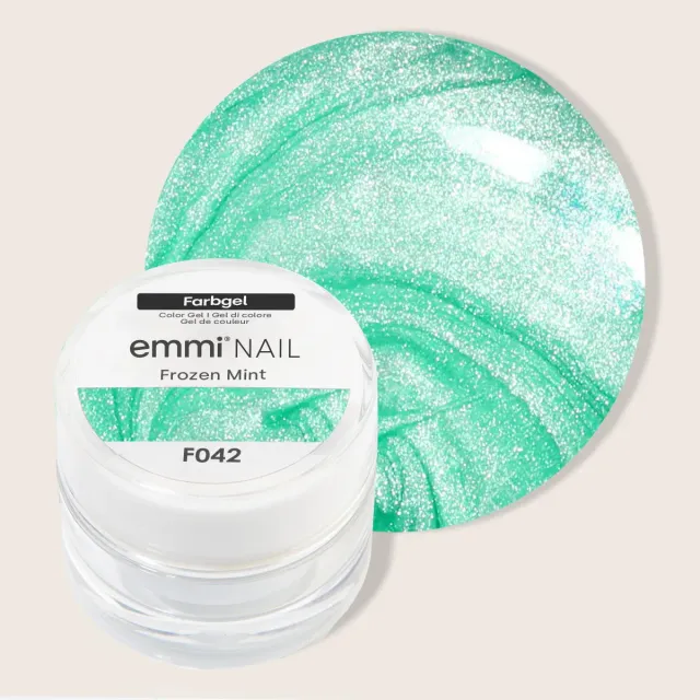 Emmi-Nail Frozen Mint F042 farvegel 5 ml mint