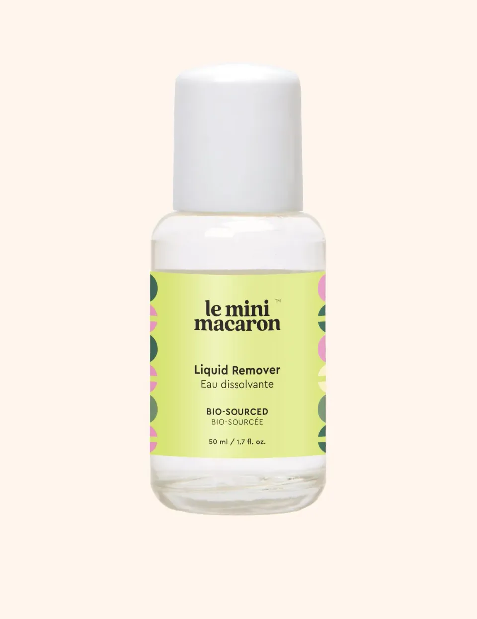 Le Mini Macaron Le Sweet neglelakfjerner 50 ml blåbær