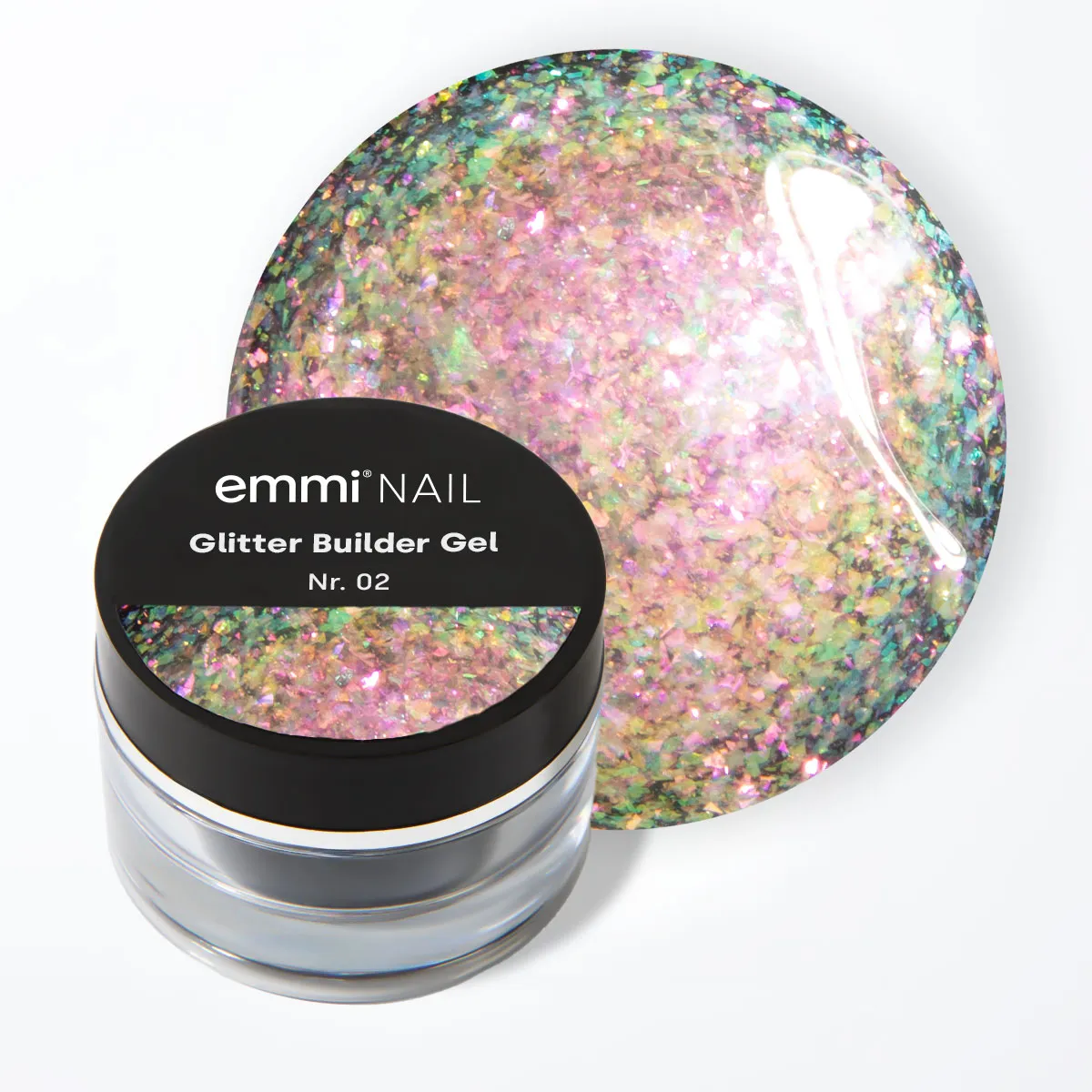 Emmi-Nail No File glitter builder gel 5 ml