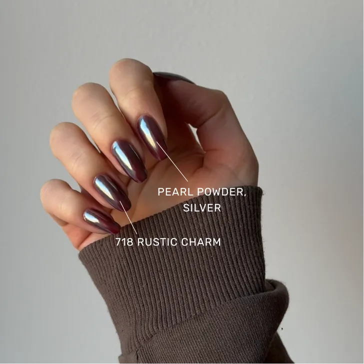 The Gel Collection Pearl Powder perlepudder 4 stk glazed effekt
