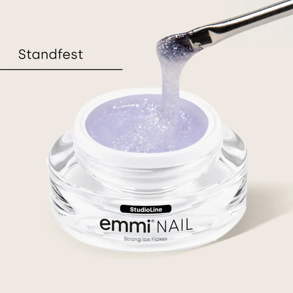 Emmi-Nail Studioline Strong Ice Flakes opbygningsgel 15ml glitter