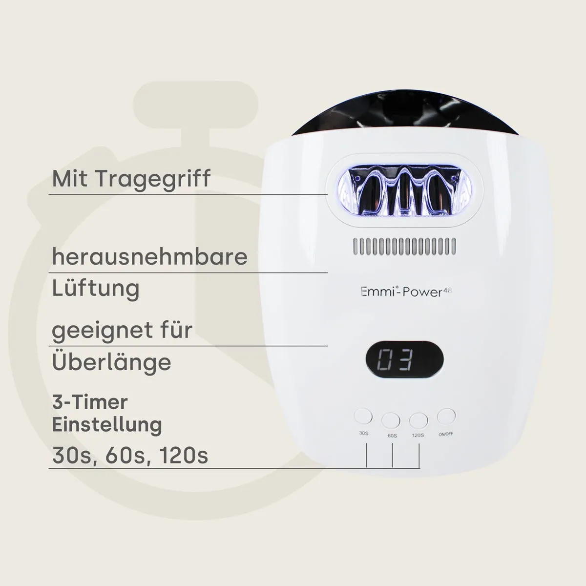 Emmi-Nail UV/LED Nail Profi-Paket 34-delt gelnegle startsæt